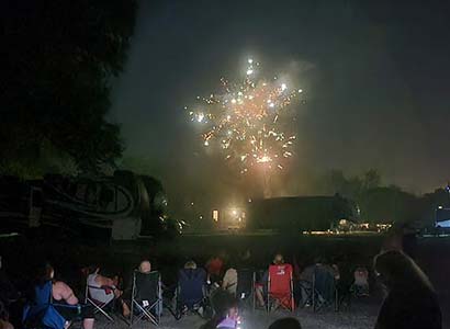 Paddle Trail Campground - 4th july