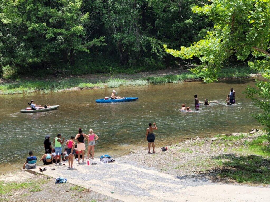 4th july celebration in paddle Trail Campground 2
