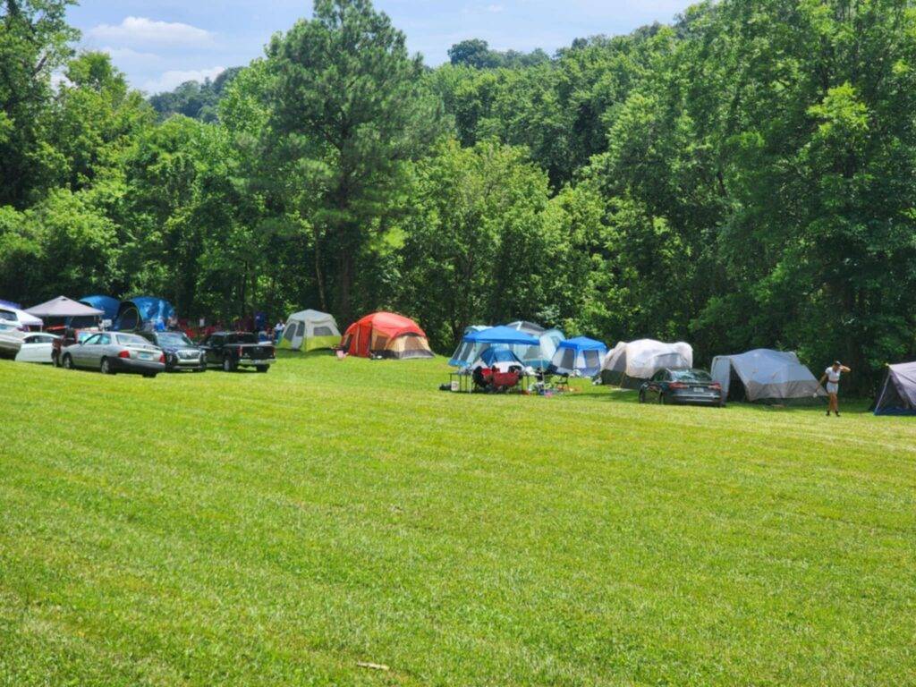 4th july celebration in paddle Trail Campground 4