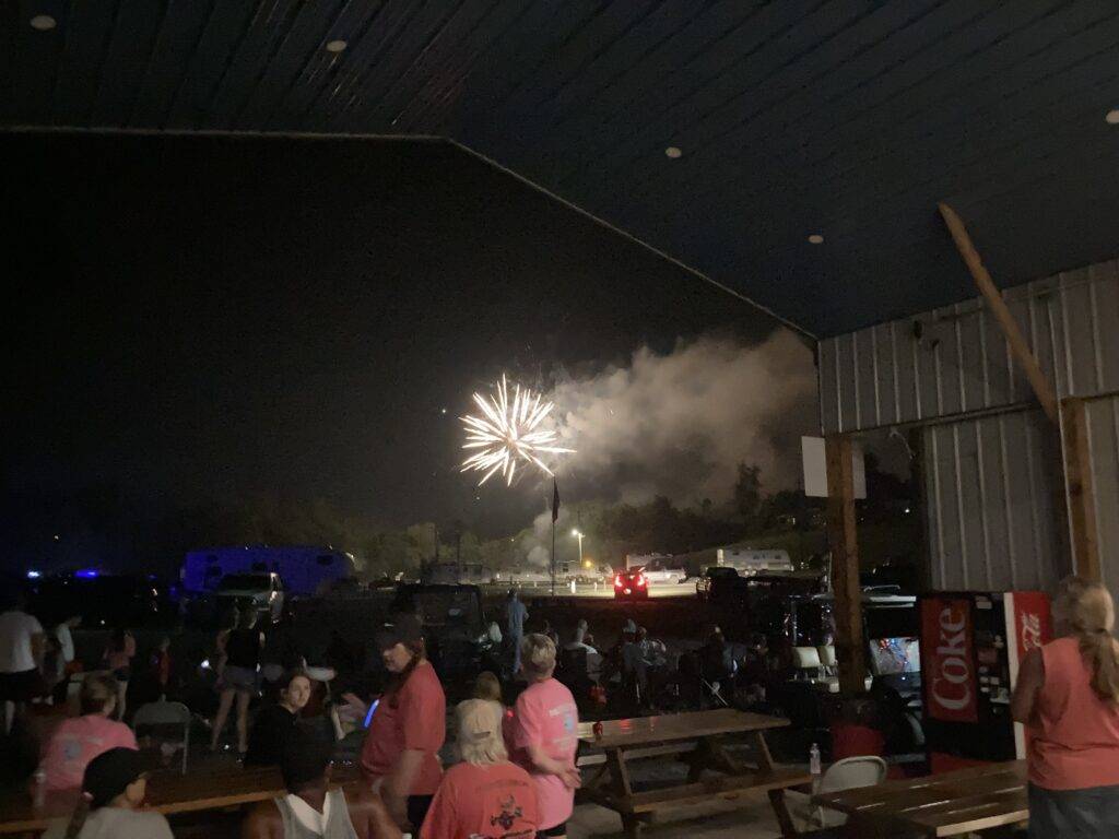 4th july celebration in paddle Trail Campground 7
